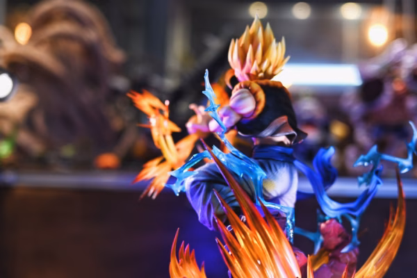 Dragon Ball Yishou Studio Gogeta Resin Statue 4