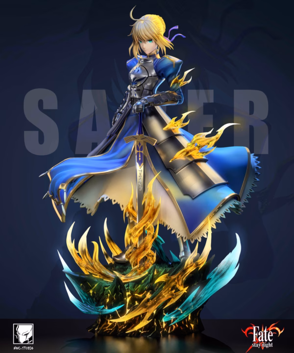 Fate Stay Night Noc Studio Fate Saber Resin Statue 2