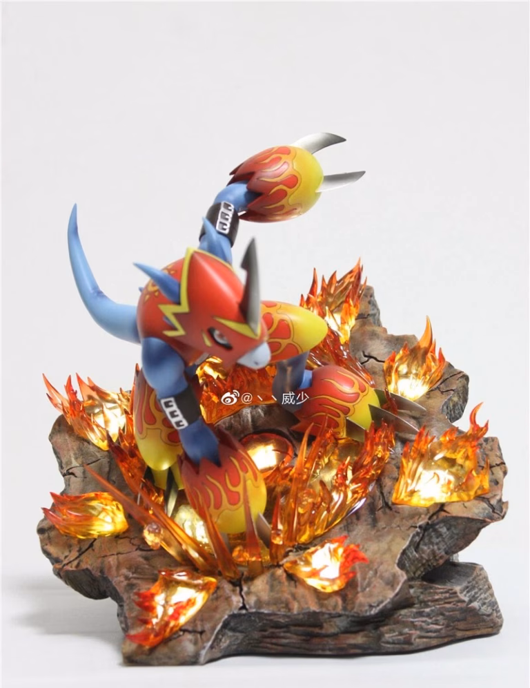 Digimon Feng Ye Yuan Studio Fladramon Resin Statue