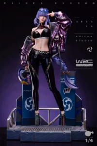 Genshin Impact Puffer Studio Raiden Shogun Beelzebul Resin Statue