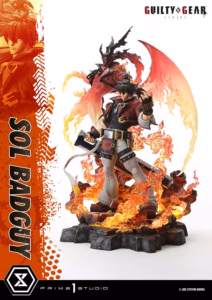 Guilty Gear Strive Prime 1 Studio Sol Badguy Licensed Resin Statue