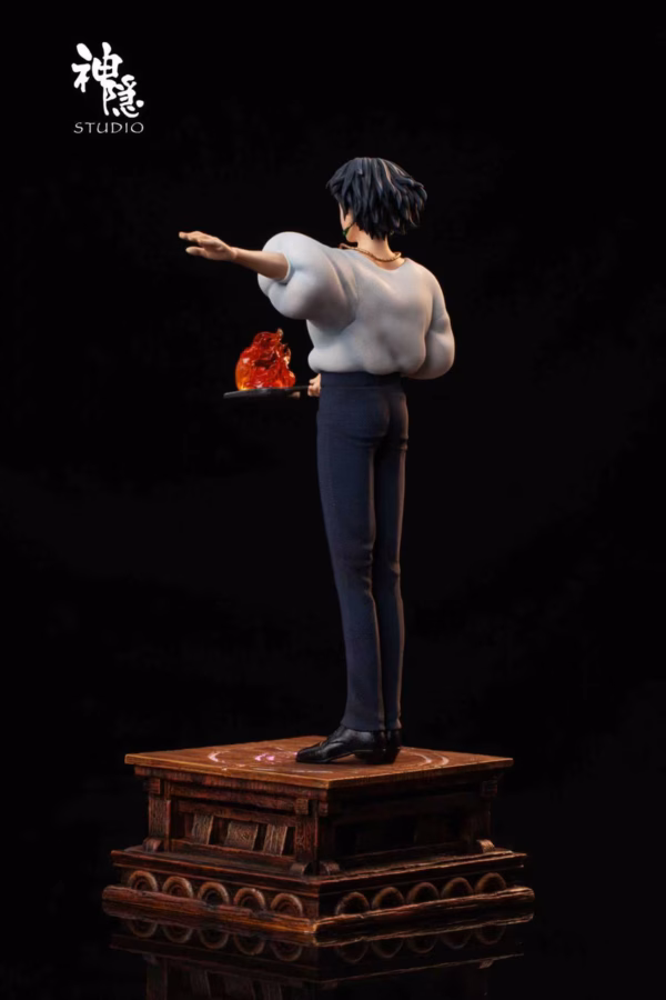 Howls Moving Castle ShenYin Studio Howl x Calcifer Resin Statue 5