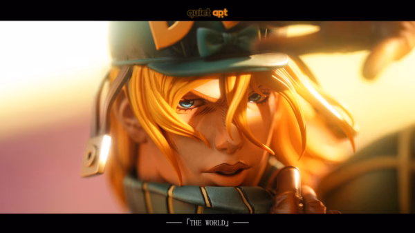 JoJos Bizarre Quiet Art Studio Diego Brando Resin Statue 4