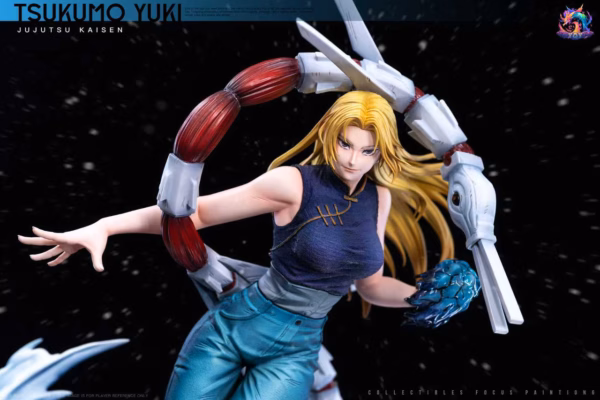 Jujutsu Kaisen YQY Studio Tsukumo Yuki Resin Statue 3