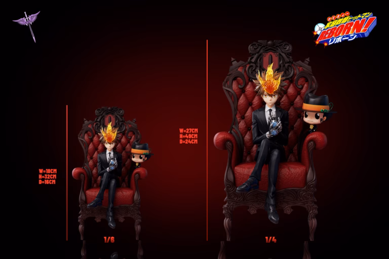 Katekyo Hitman Reborn White Curse Studio Sawada Tsunayoshi Resin Statue