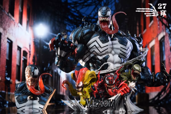 Marvel 27abyss Studio Venom Bust Resin Statue 2