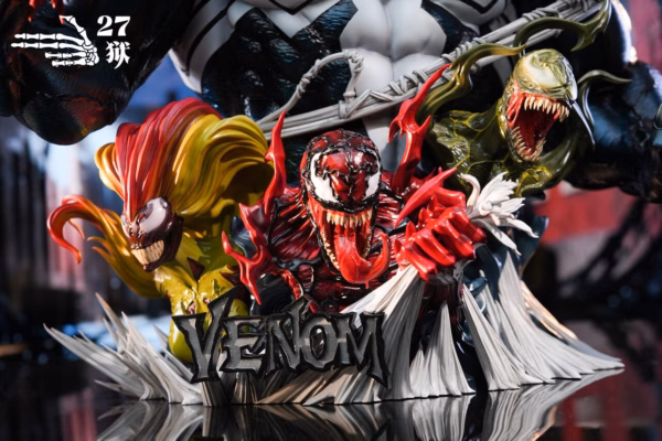 Marvel 27abyss Studio Venom Bust Resin Statue 8