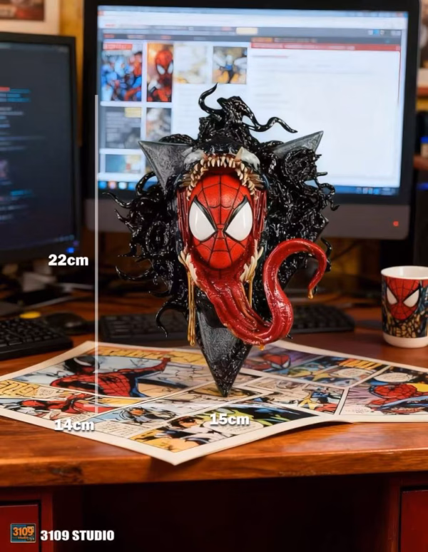 Marvel 3109 Studio Spider Man X Venom Resin Statue 2