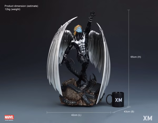 Marvel XM Studio Archangel Ver B X Force Licensed Resin Statue 3