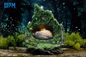 My Neighbor Totoro OPM Studio Totoro In The Tree Hole Resin Statue