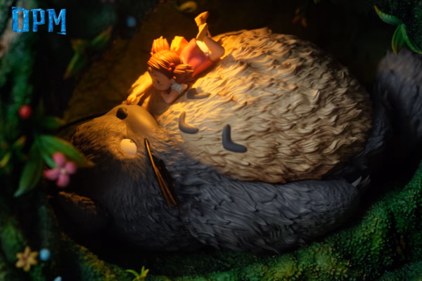 My Neighbor Totoro OPM Studio Totoro In The Tree Hole Resin Statue 3