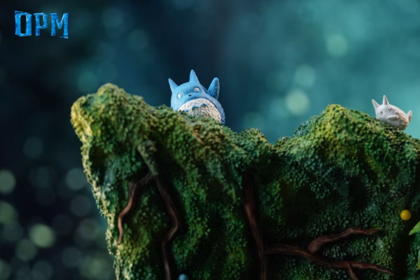 My Neighbor Totoro OPM Studio Totoro In The Tree Hole Resin Statue 4