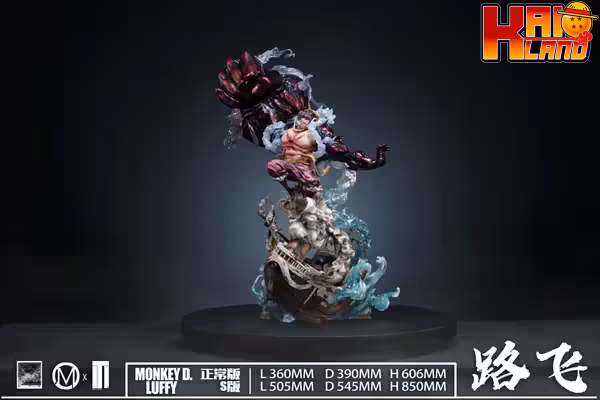 One Piece Iron Curtain Gear 4 Luffy Resin Statue