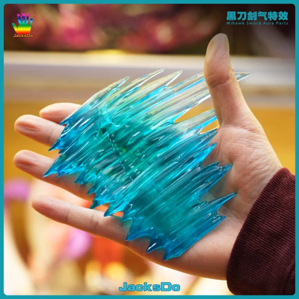 One Piece JacksDo Studio Mihawk Sword Aura Parts Resin Statue 2