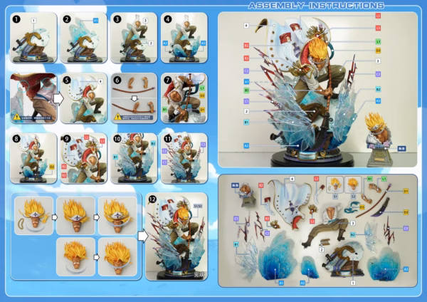 One Piece Jacksdo Studio Edward Newgate Resina Statue 4