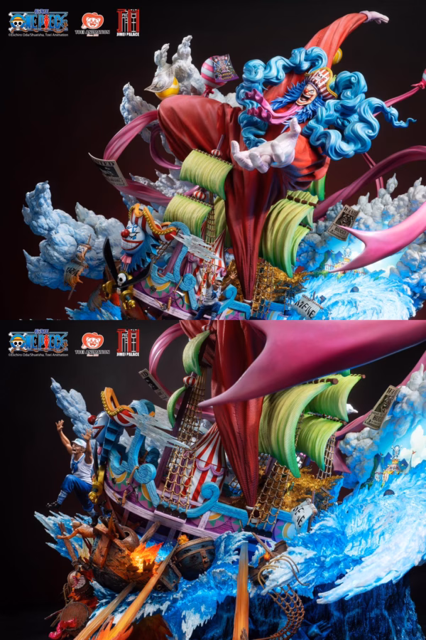 One Piece Jimei Palace Buggy Licensed Resin Statue 5