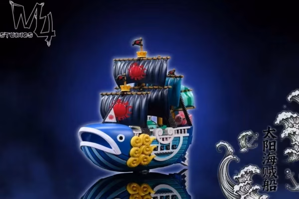 One Piece M4 Studio The Sun Pirates Ship Resin Statue 1