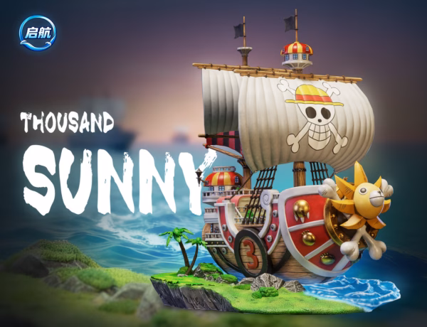 One Piece Qi Hang Studio Thousand Sunny Resin Statue 1