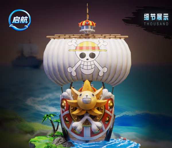 One Piece Qi Hang Studio Thousand Sunny Resin Statue 2