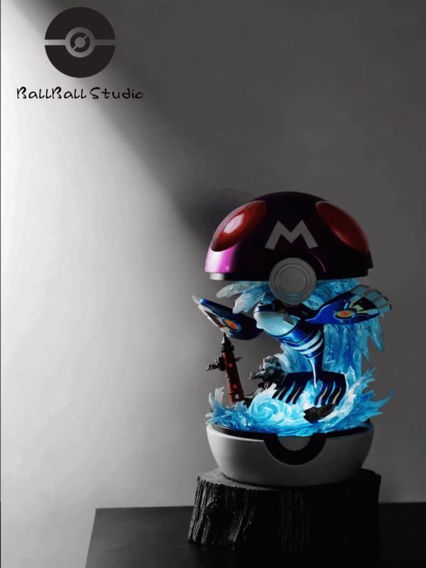 Pokemon BallBall Studio Kyogre Resin Statue 1