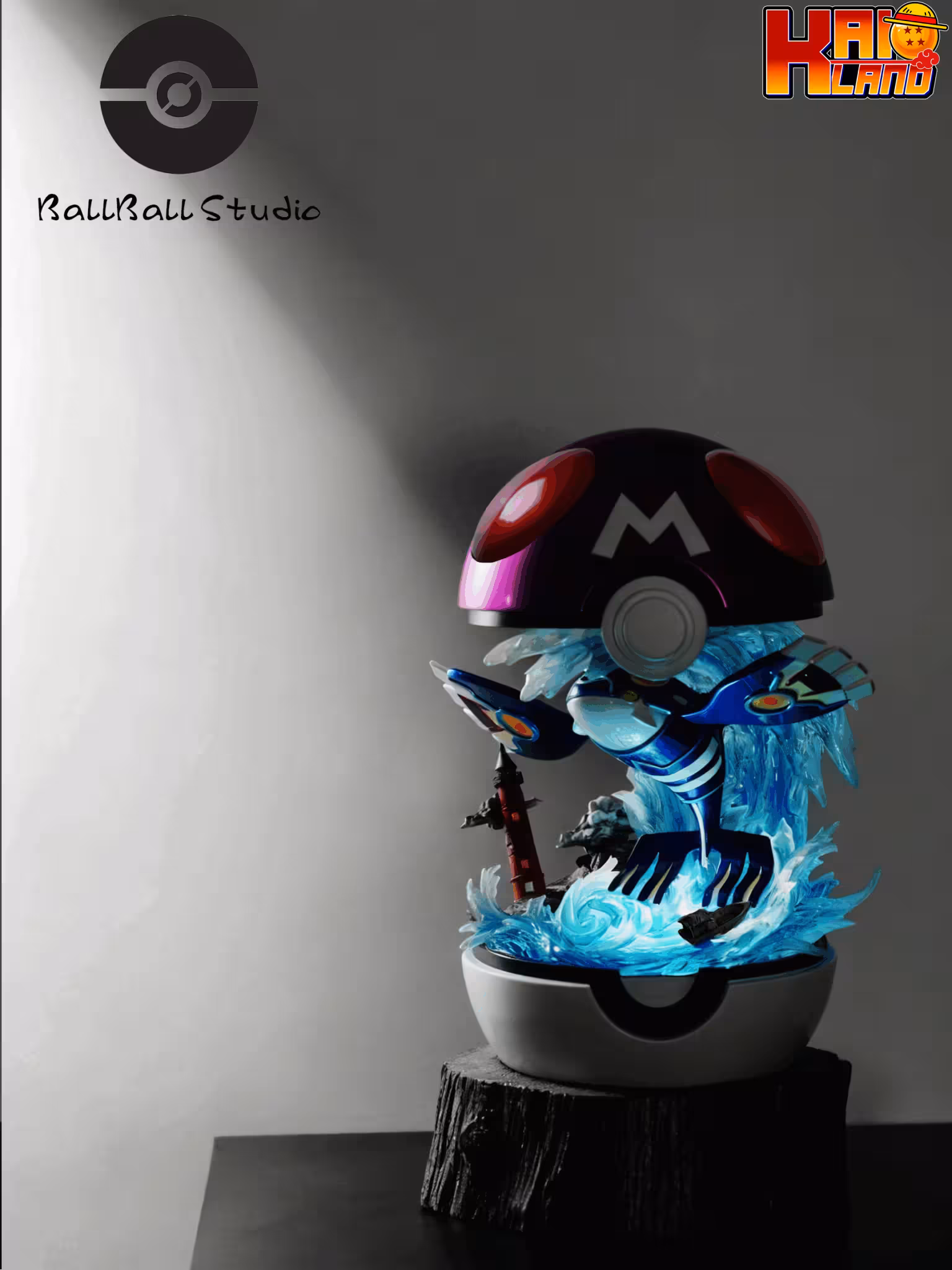 Pokemon BallBall Studio Kyogre Resin Statue