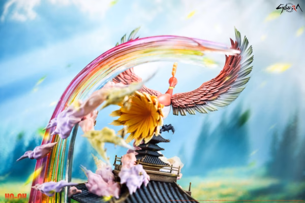 Pokemon Cybera Studio Ho Oh Resin Statue 4