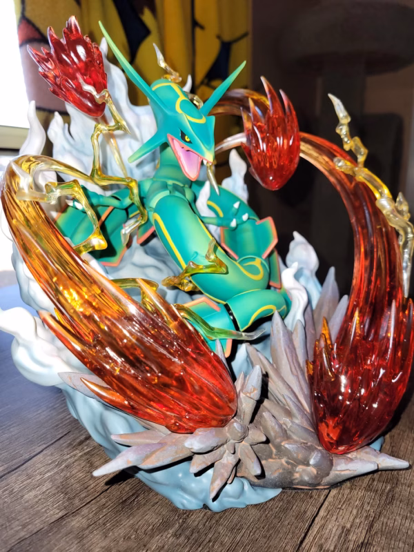 Pokemon ILL ILLEGAL Factory Studio Emerald Version Rayquaza Resin Statue 2