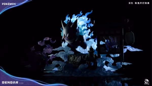 Pokemon Raven Studio Gengar Resin Statue 4