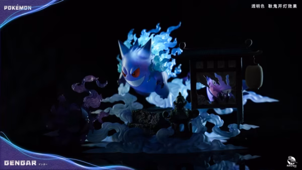 Pokemon Raven Studio Gengar Resin Statue 5