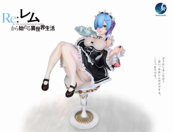 Rem Re Zero Gravity Studio Starting Life in Another World Resin Statue 5
