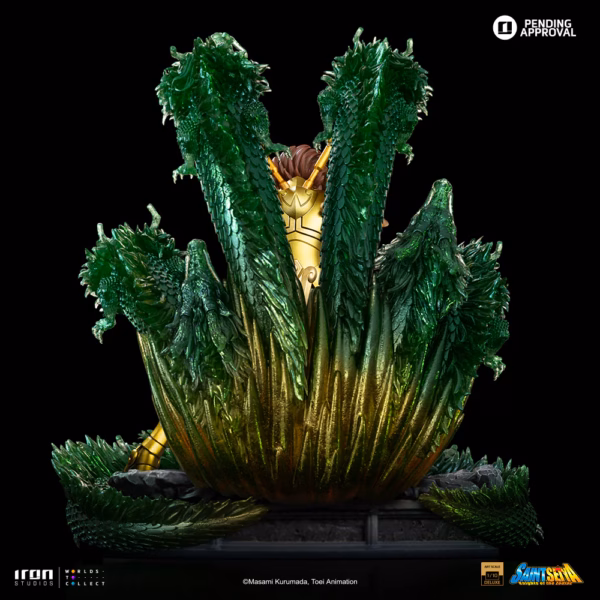 Saint Seiya Iron Studio Libra Dohko Licensed Resin Statue 4