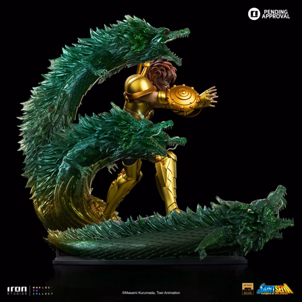 Saint Seiya Iron Studio Libra Dohko Licensed Resin Statue 5
