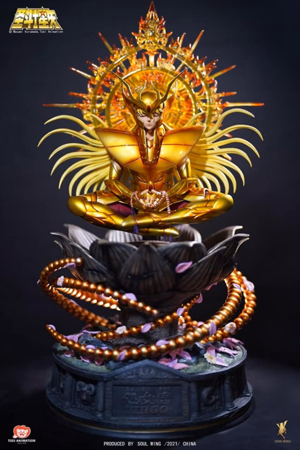 Saint Seiya Soul Wing Gold Myth Cloth Virgo Shaka Resin Statue 1