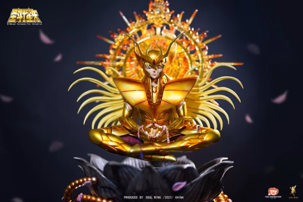 Saint Seiya Soul Wing Gold Myth Cloth Virgo Shaka Resin Statue 2