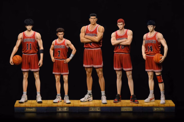 Slam Dunk DREAM Studio Five Tigers Resin Statue 2
