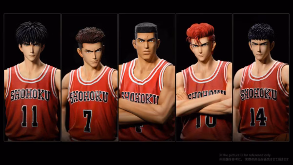 Slam Dunk DREAM Studio Five Tigers Resin Statue 3