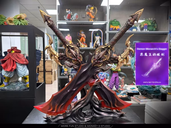 Solo Leveling More Fun Studio × Monkey D Studio Demon Monarchs Dagger Resin Statue 1