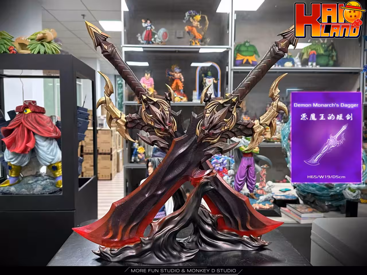 Solo Leveling More Fun Studio × Monkey D Studio Demon Monarchs Dagger Resin Statue
