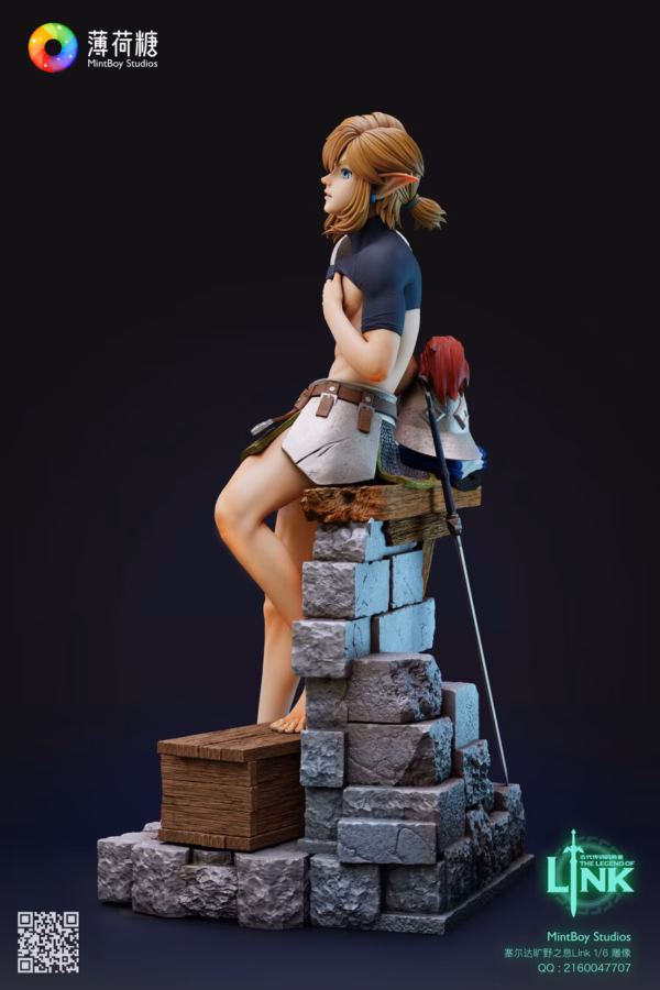 The Legend of Zelda MintBoy Studio Training Soldier Link Resin Statue 2