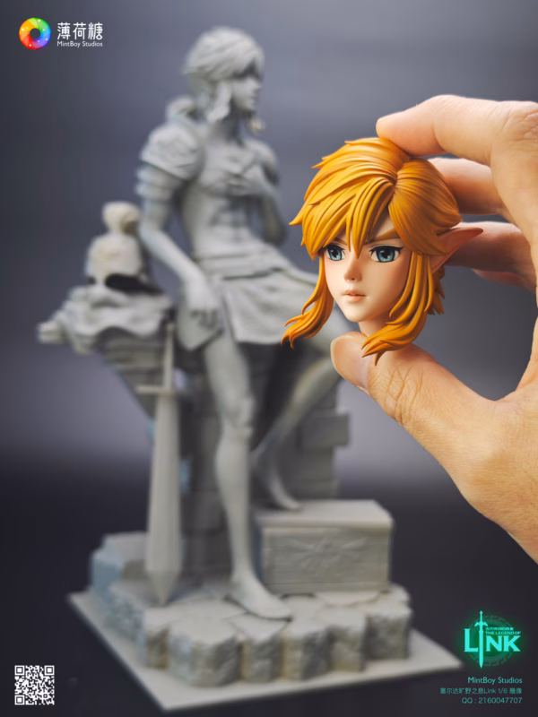 The Legend of Zelda MintBoy Studio Training Soldier Link Resin Statue 4