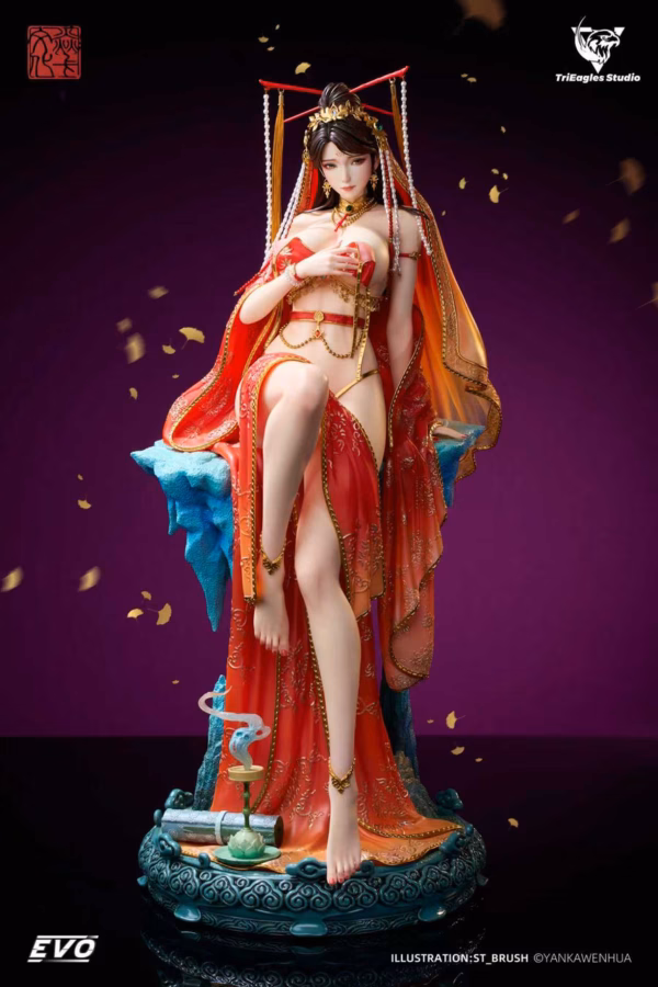 TriEagles Studio Nie Xiaoqian Resin Statue 4