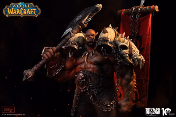 World of Warcraft Infinity Studio Garrosh Hellscream Licensed Resin Statue 3