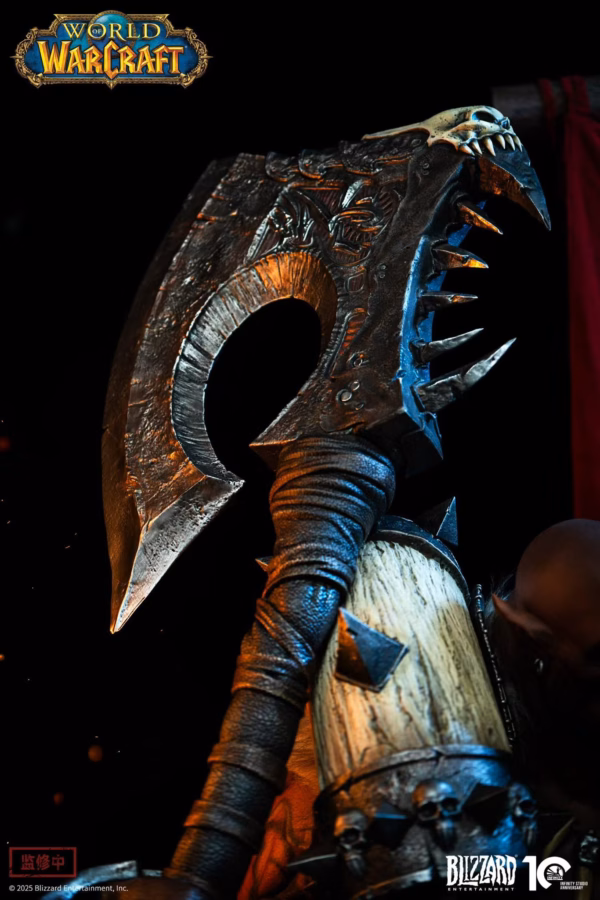 World of Warcraft Infinity Studio Garrosh Hellscream Licensed Resin Statue 6