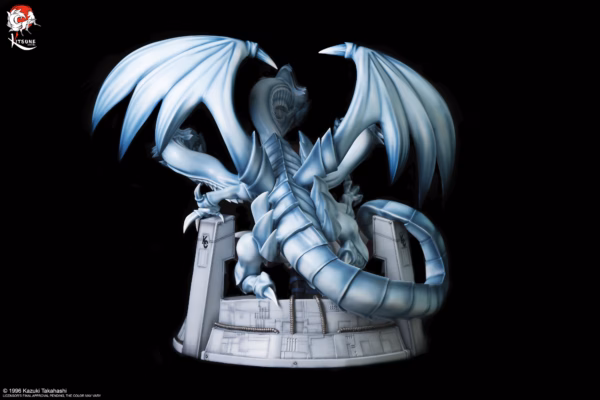 Yugioh Kitsune Studio Kaiba x The ultimate Blue Eyed White Dragon Licensed Resin Statue 2
