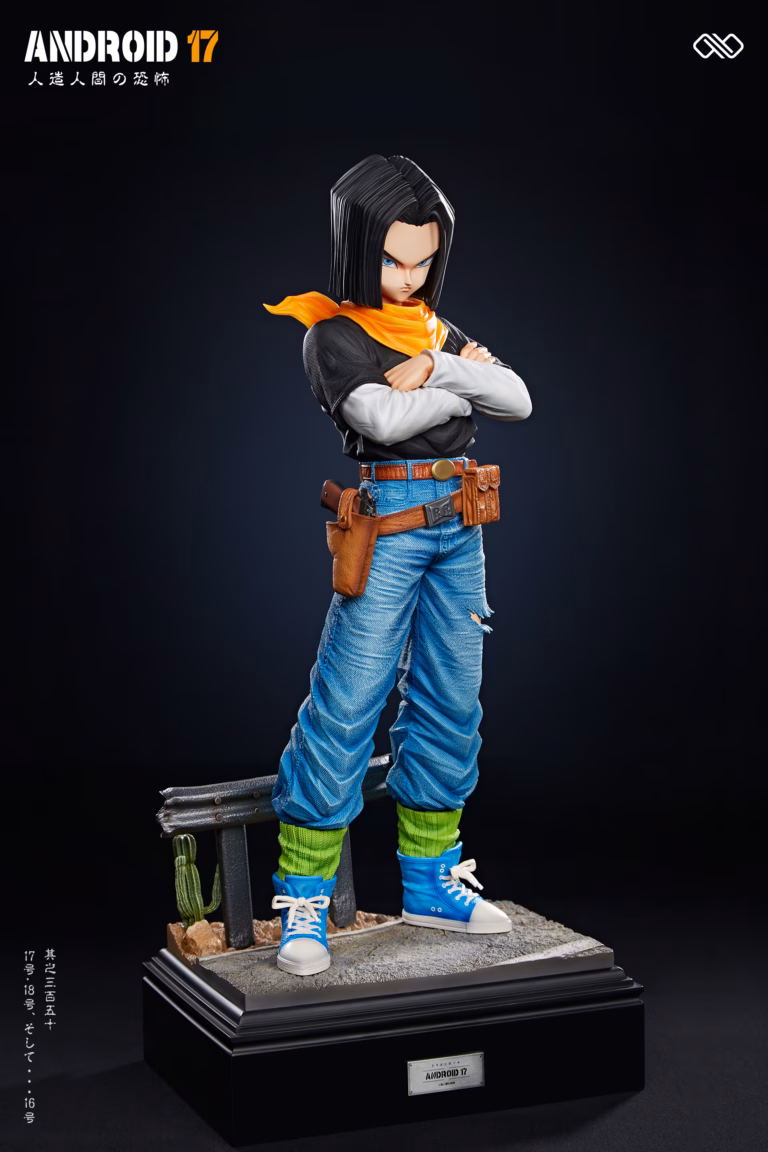 Dragon Ball Infinite Studio Androids 17 Resin Statue EU WAREHOUSE