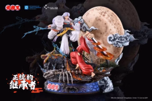 Inuyasha LightYear Studio Inuyasha Vs Sesshoumaru Resin Statue