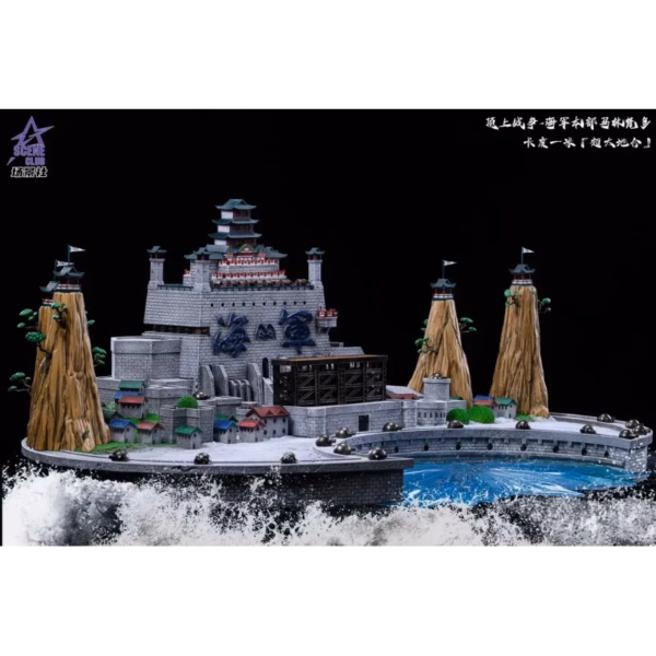 one piece marineford arc marine headquarters scene club studio 1