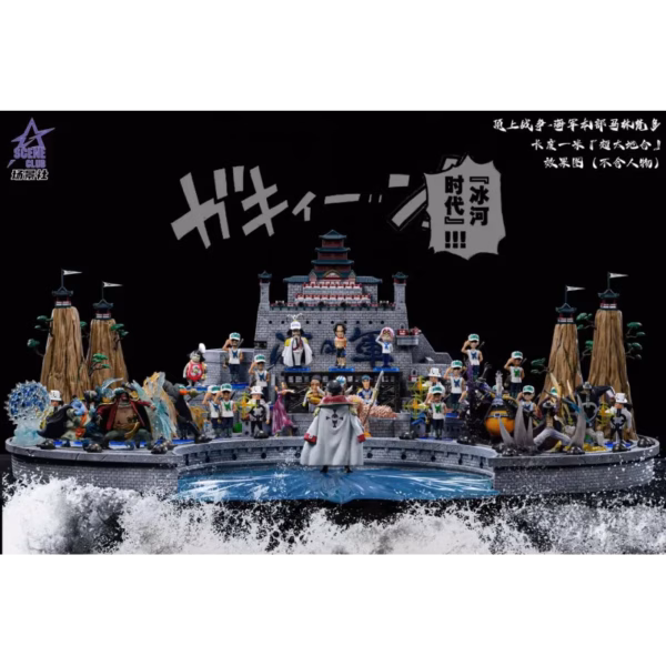 one piece marineford arc marine headquarters scene club studio 3