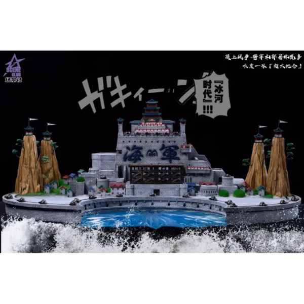 one piece marineford arc marine headquarters scene club studio