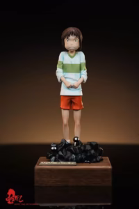 Spirited Away Huiyi Studio Frightened Chihiro Resin Statue